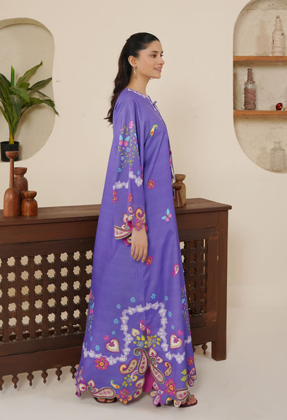 Purple kaftan