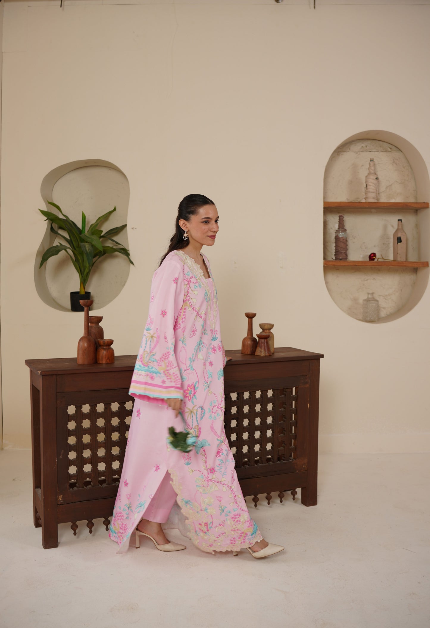 Pink Kaftan