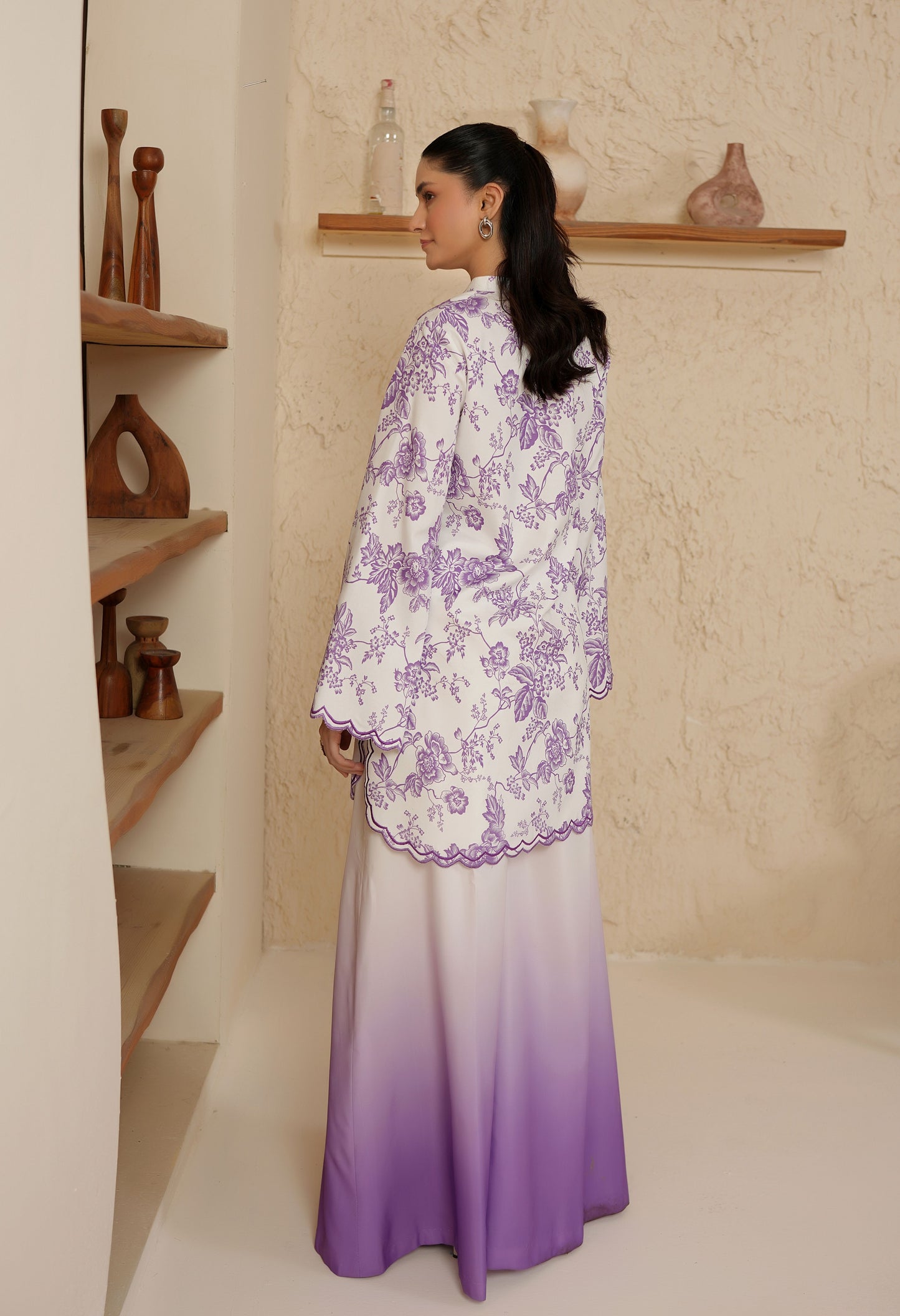 White & Purple