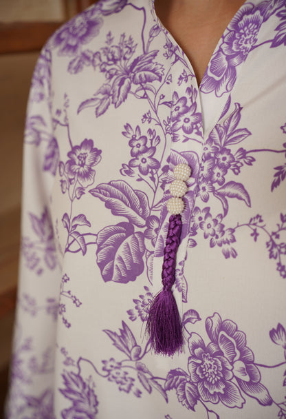 White & Purple