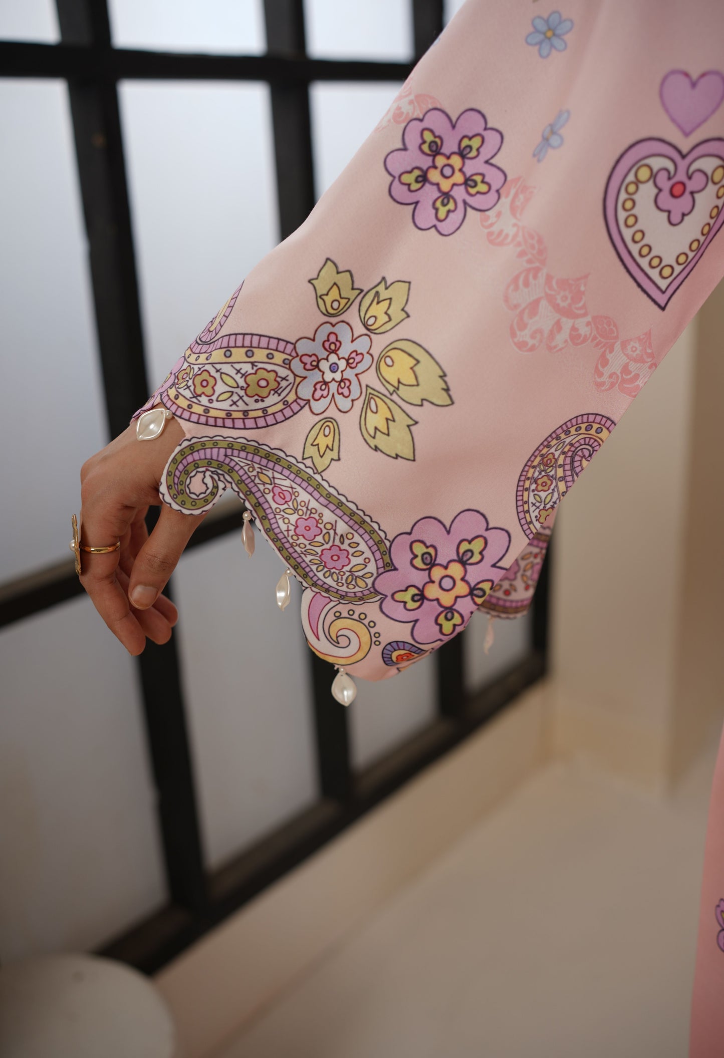 Peach Kaftan