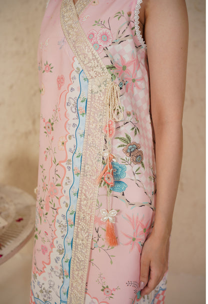 Pink Angrakha