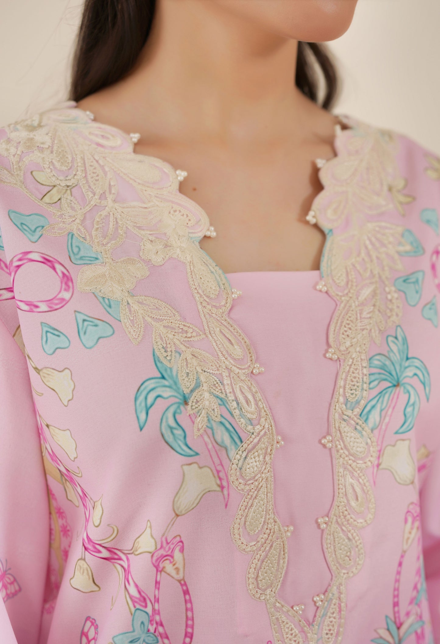 Pink Kaftan