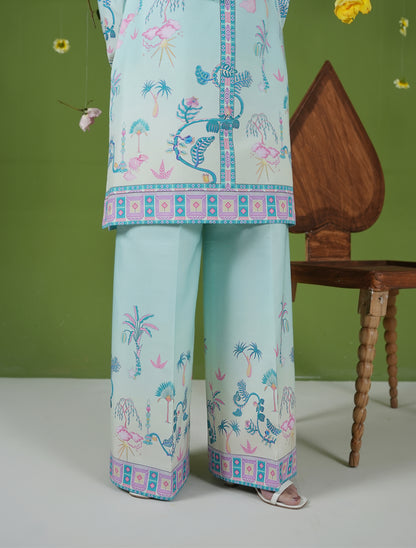 Mint Foral co-ord