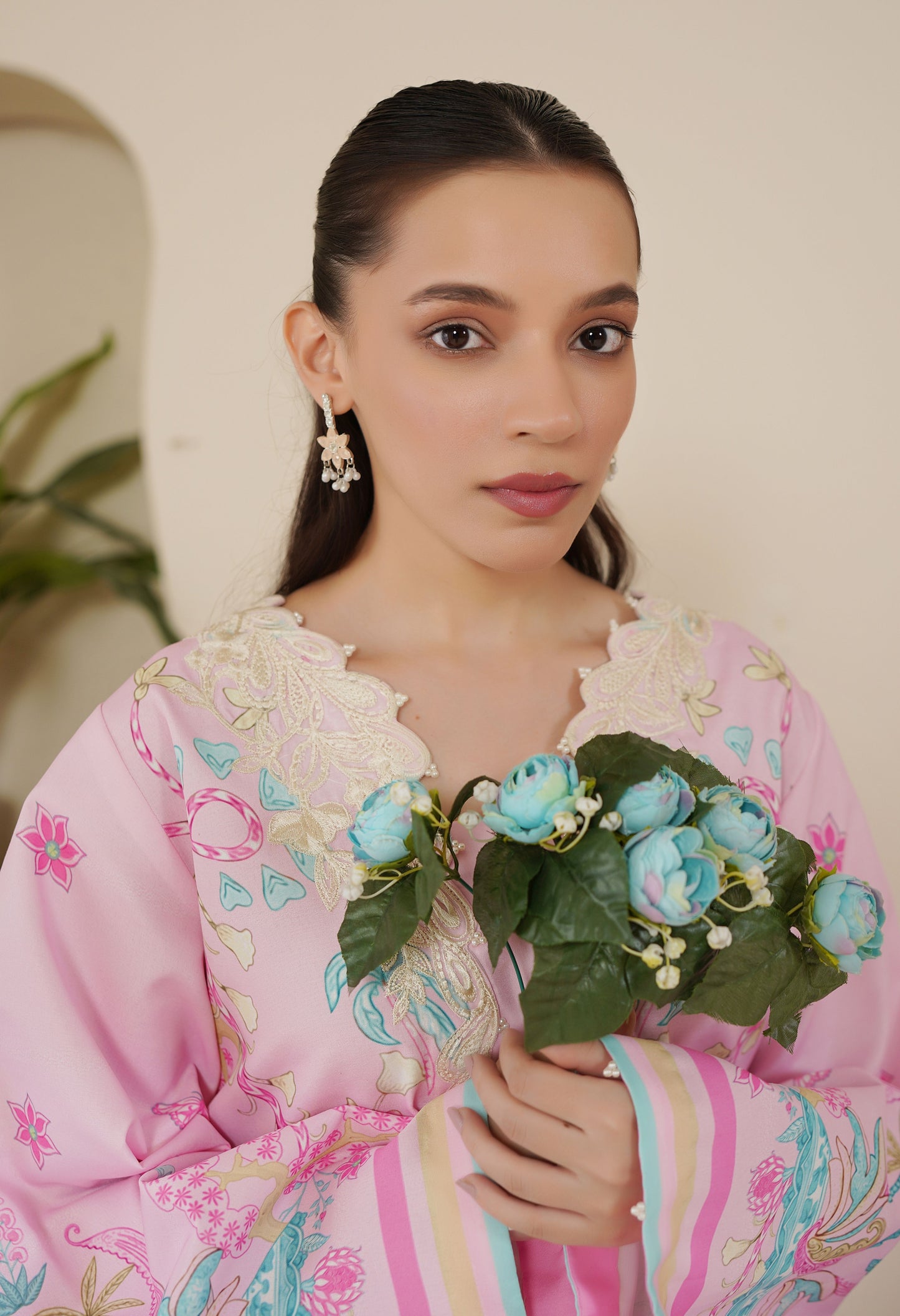 Pink Kaftan